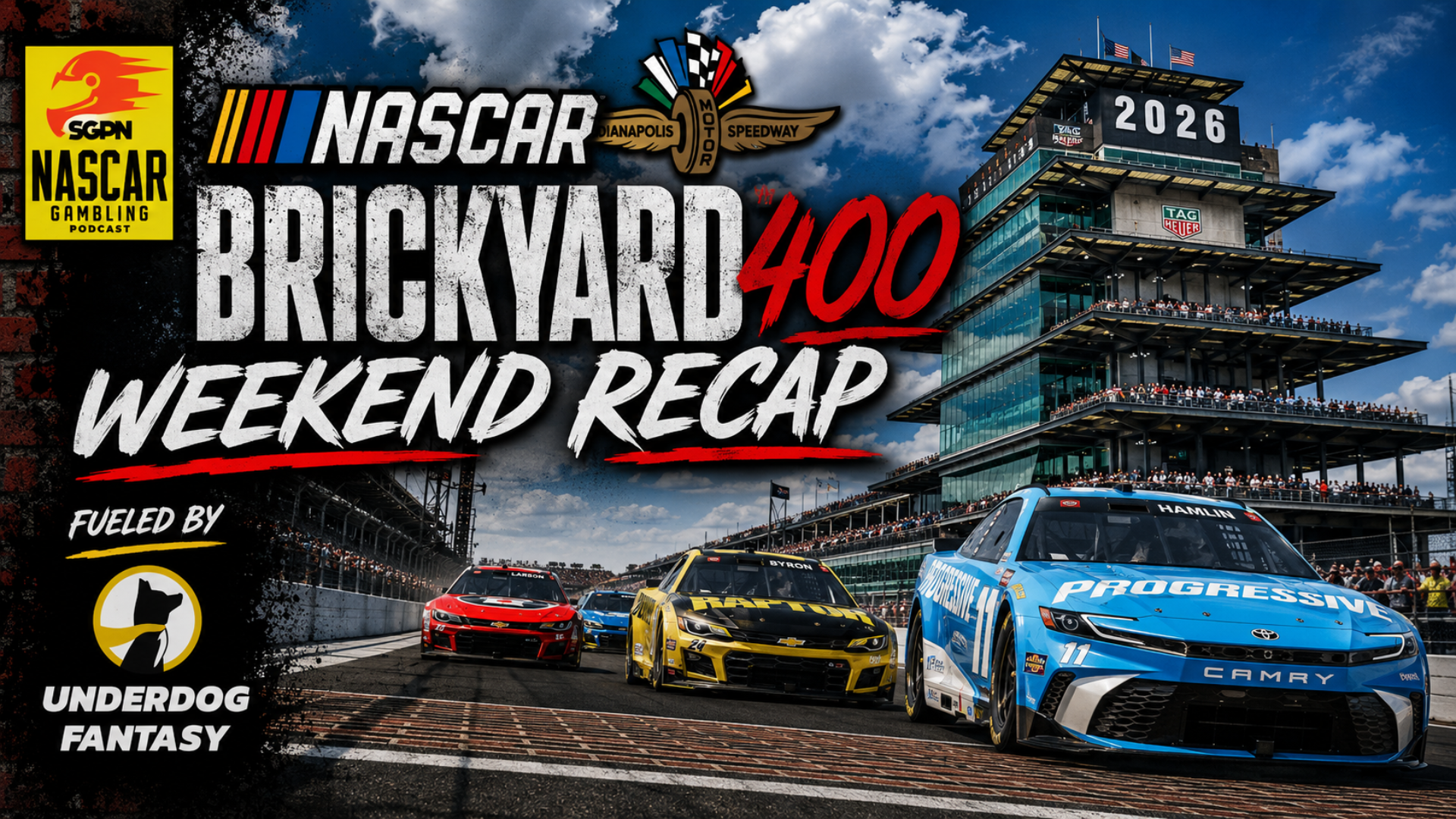 NASCAR Indianapolis 2026 Betting Recap I NASCAR Gambling Podcast (Ep. 839) NASCAR Indianapolis 2026 Betting Recap I NASCAR Gambling Podcast (Ep. 839)