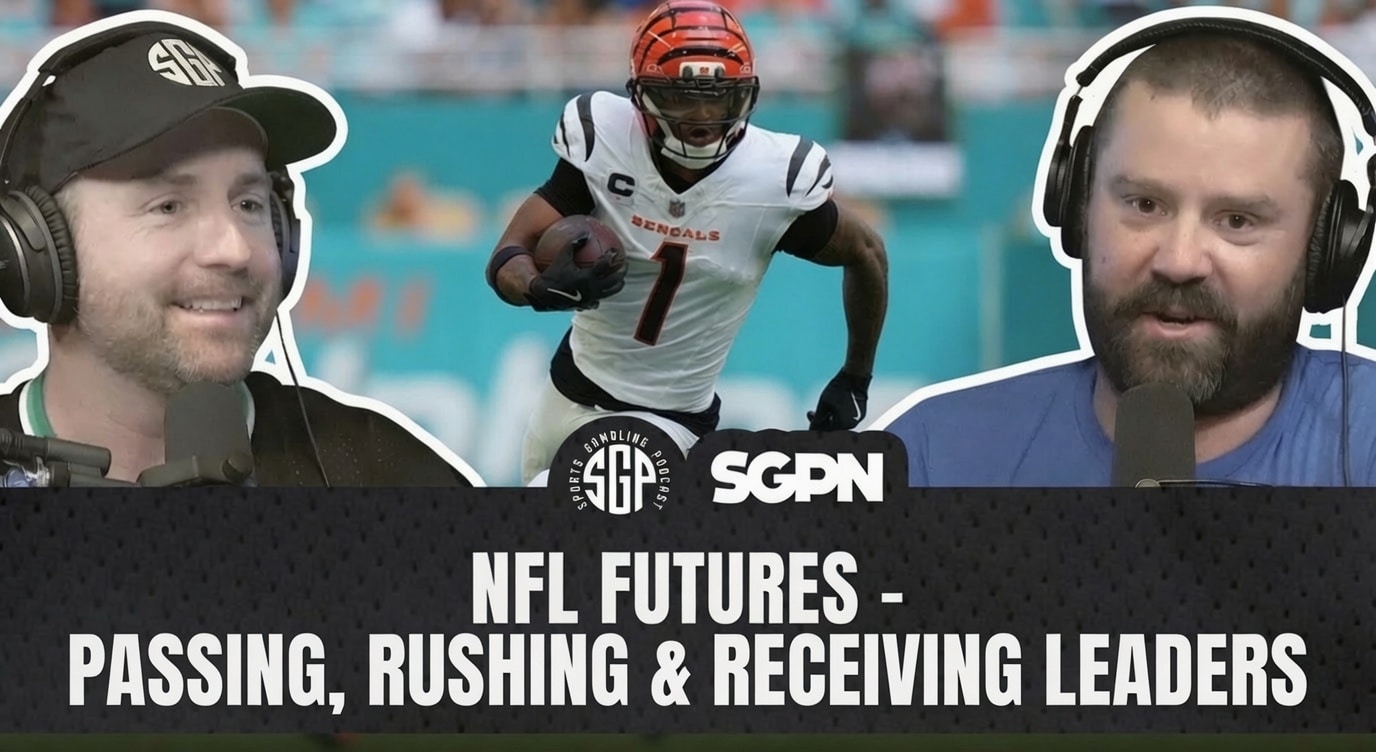 NFL Futures - Passing, Rushing & Receiving Leaders