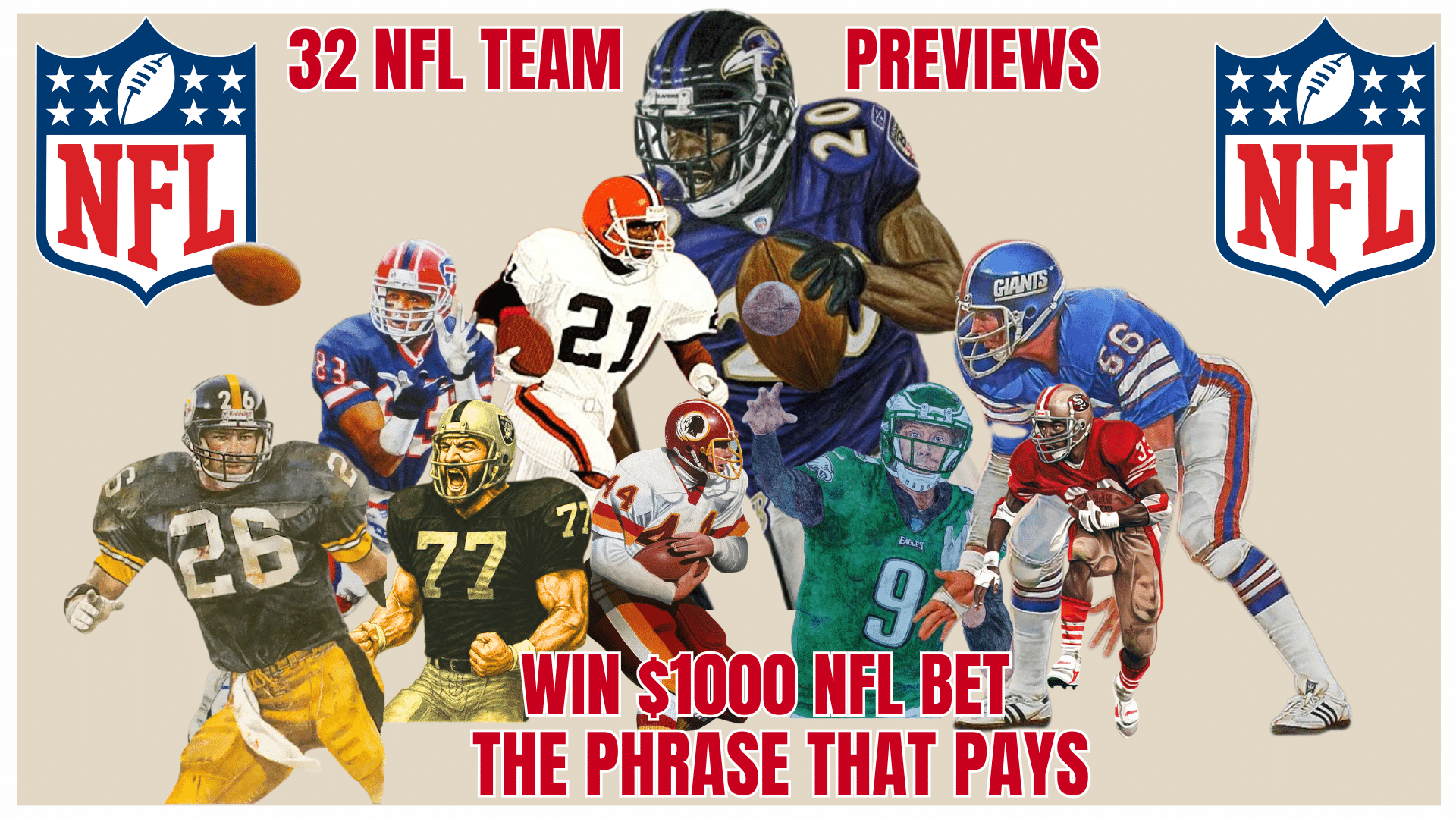 2026 NFL Team Previews: Betting, Picks, Props, and More