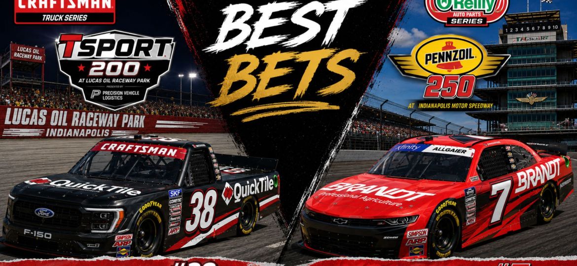 TSport 200 & Pennzoil 250 Betting Picks 2026 I NASCAR Gambling Podcast (Ep. 837)