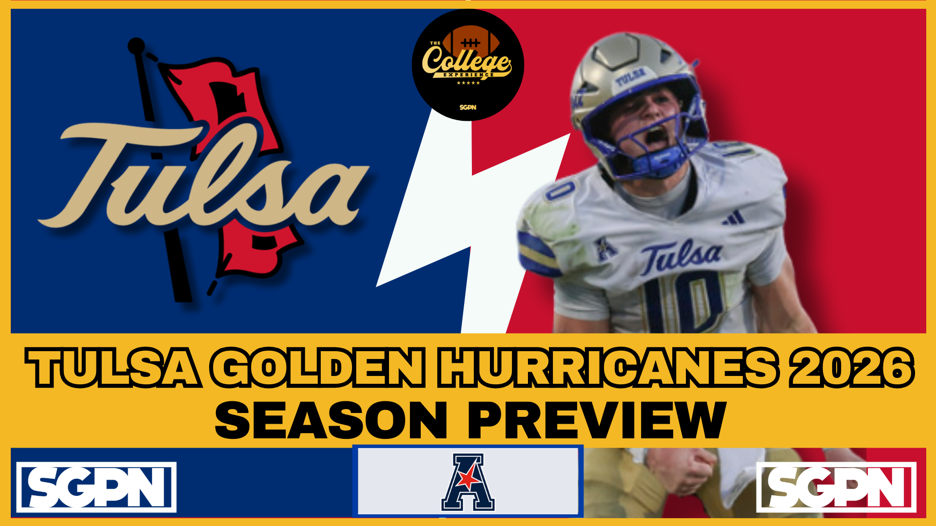Tulsa Golden Hurricane 2026 Team Preview | The College Football Experience (Ep. 3059)