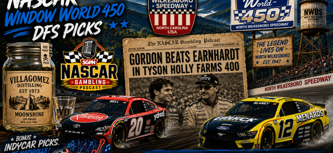 Window World 450 DFS Picks 2026 I NASCAR Gambling Podcast (Ep. 834)