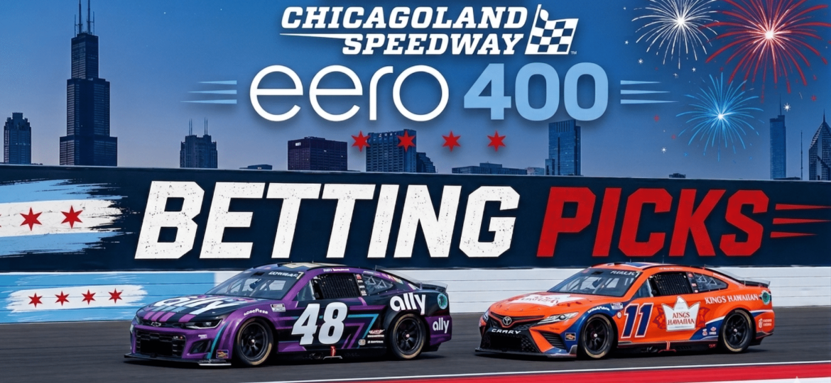 eero 400 Betting Picks 2026 I NASCAR Gambling Podcast (Ep. 824)