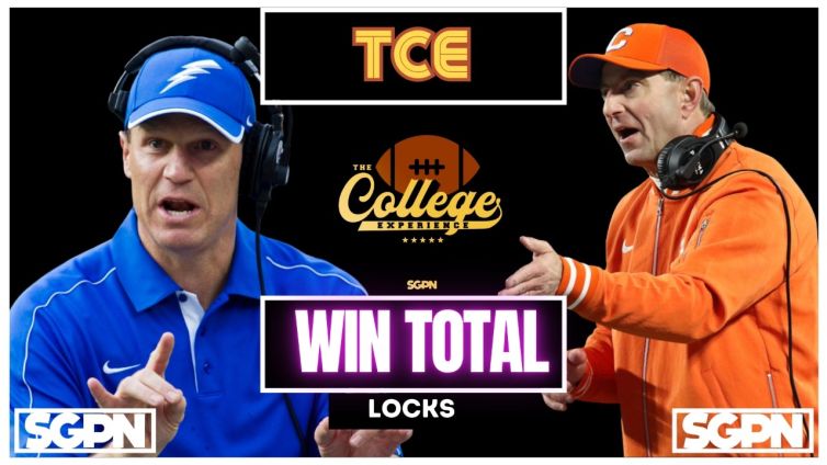 college football win total locks podcast