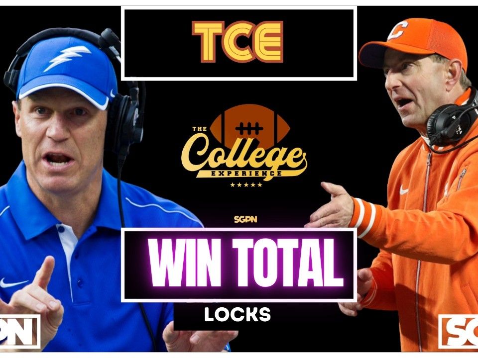 college football win total locks podcast