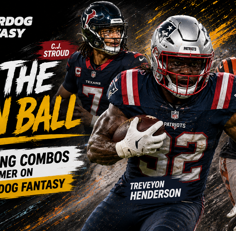 Run the Damn Ball: 3 Rushing Combos to Hammer on Underdog Fantasy