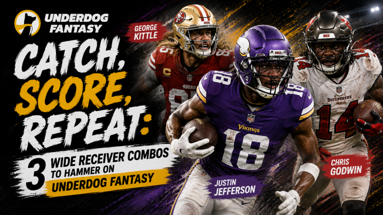 Catch, Score, Repeat: 3 Wide Receiver Combos to Hammer on Underdog Fantasy