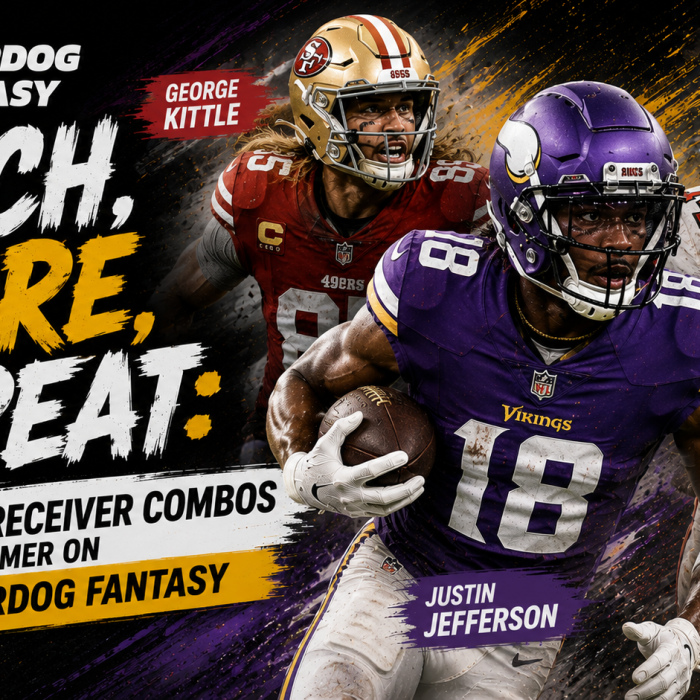 Catch, Score, Repeat: 3 Wide Receiver Combos to Hammer on Underdog Fantasy