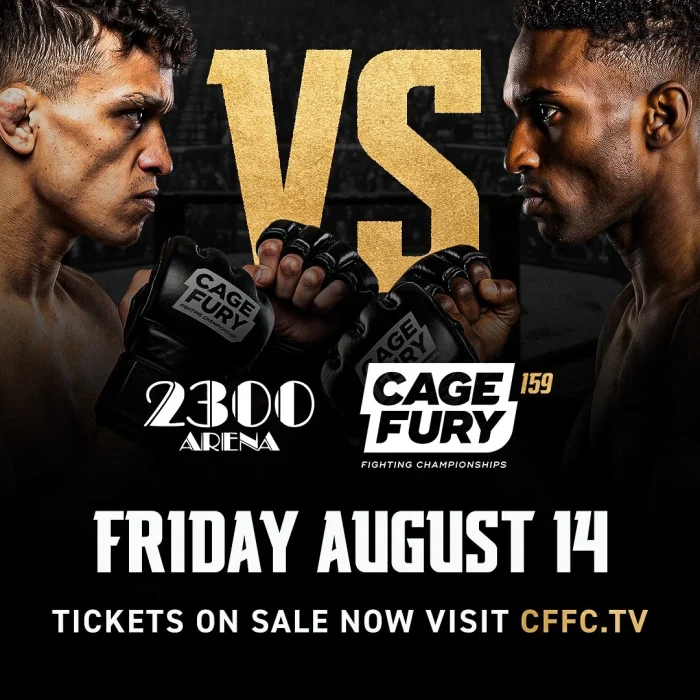 CFFC 159 is our regional show of record this week. Come check out regional mma to make some picks, predictions & bet
