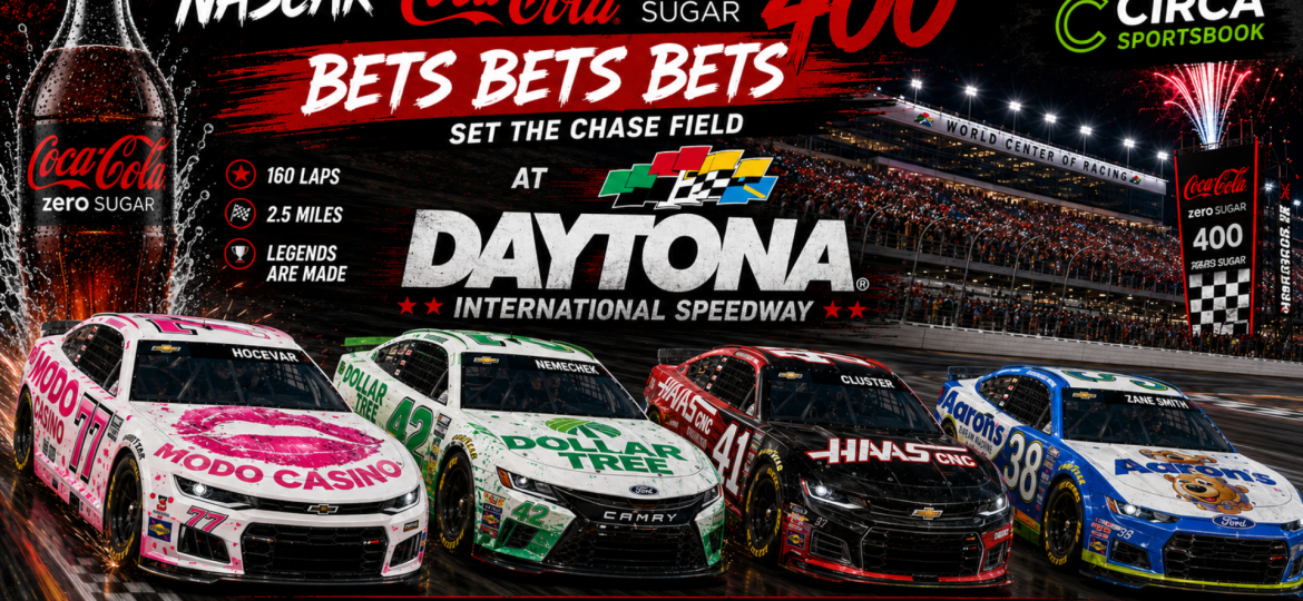 Coke Zero Sugar 400 Betting Picks 2026 I NASCAR Gambling (Ep. 856)