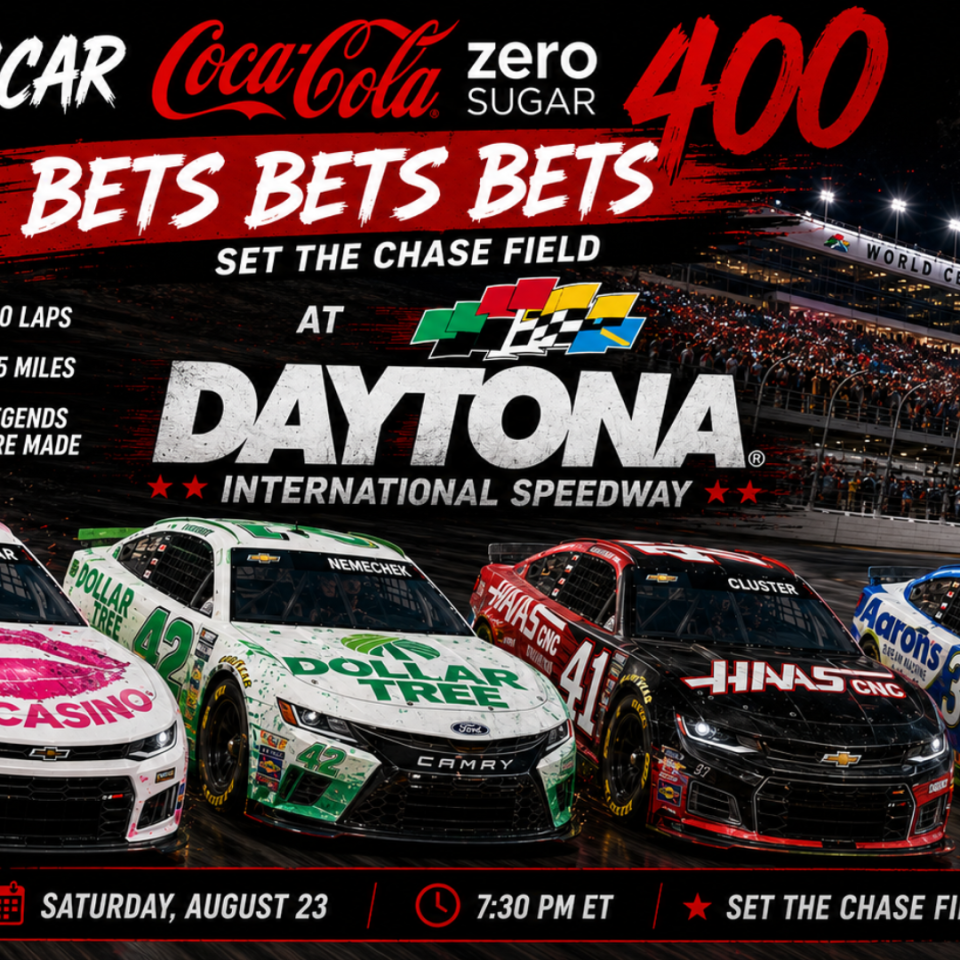 Coke Zero Sugar 400 Betting Picks 2026 I NASCAR Gambling (Ep. 856)