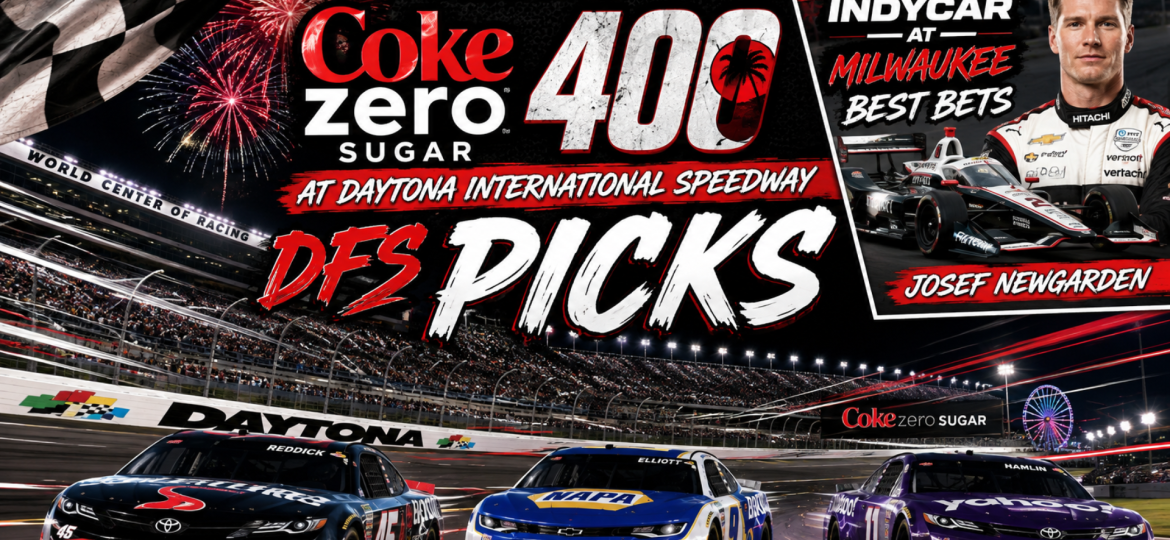 Coke Zero Sugar 400 DFS Picks 2026 I NASCAR Gambling Podcast (Ep. 858)