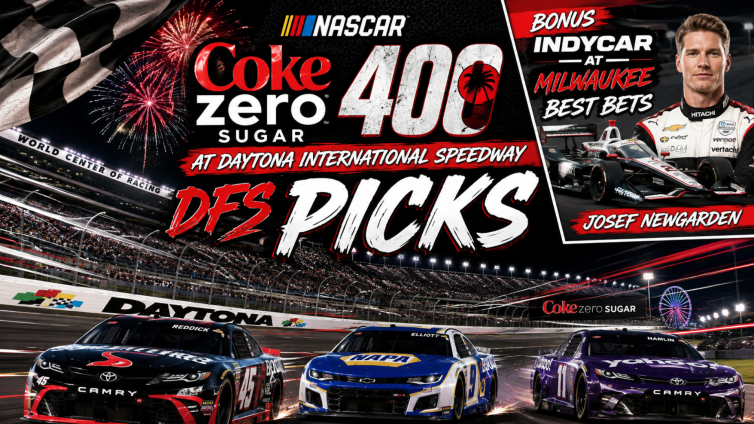 Coke Zero Sugar 400 DFS Picks 2026 I NASCAR Gambling Podcast (Ep. 858)