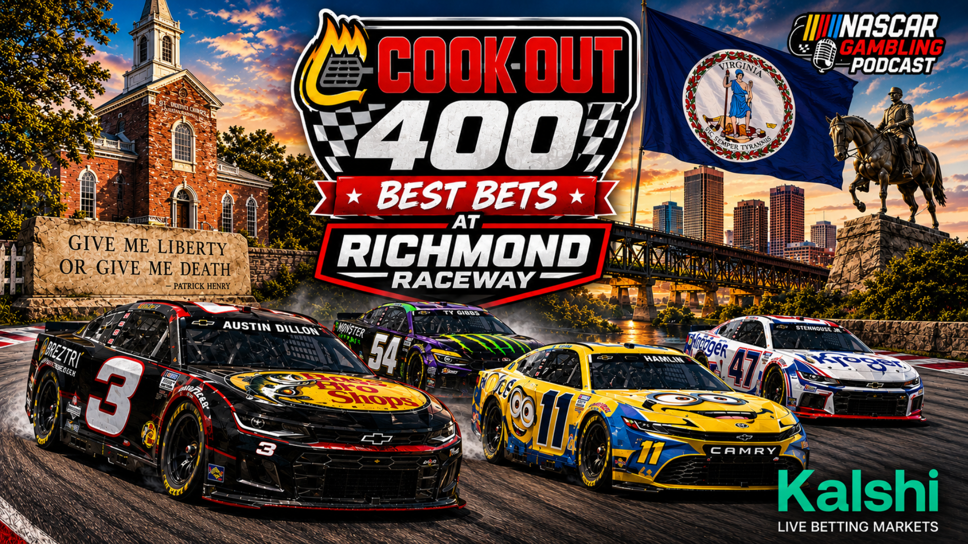 Cook Out 400 Betting Picks 2026 I NASCAR Gambling Podcast (Ep. 848) Cook Out 400 Betting Picks 2026 I NASCAR Gambling Podcast (Ep. 848)