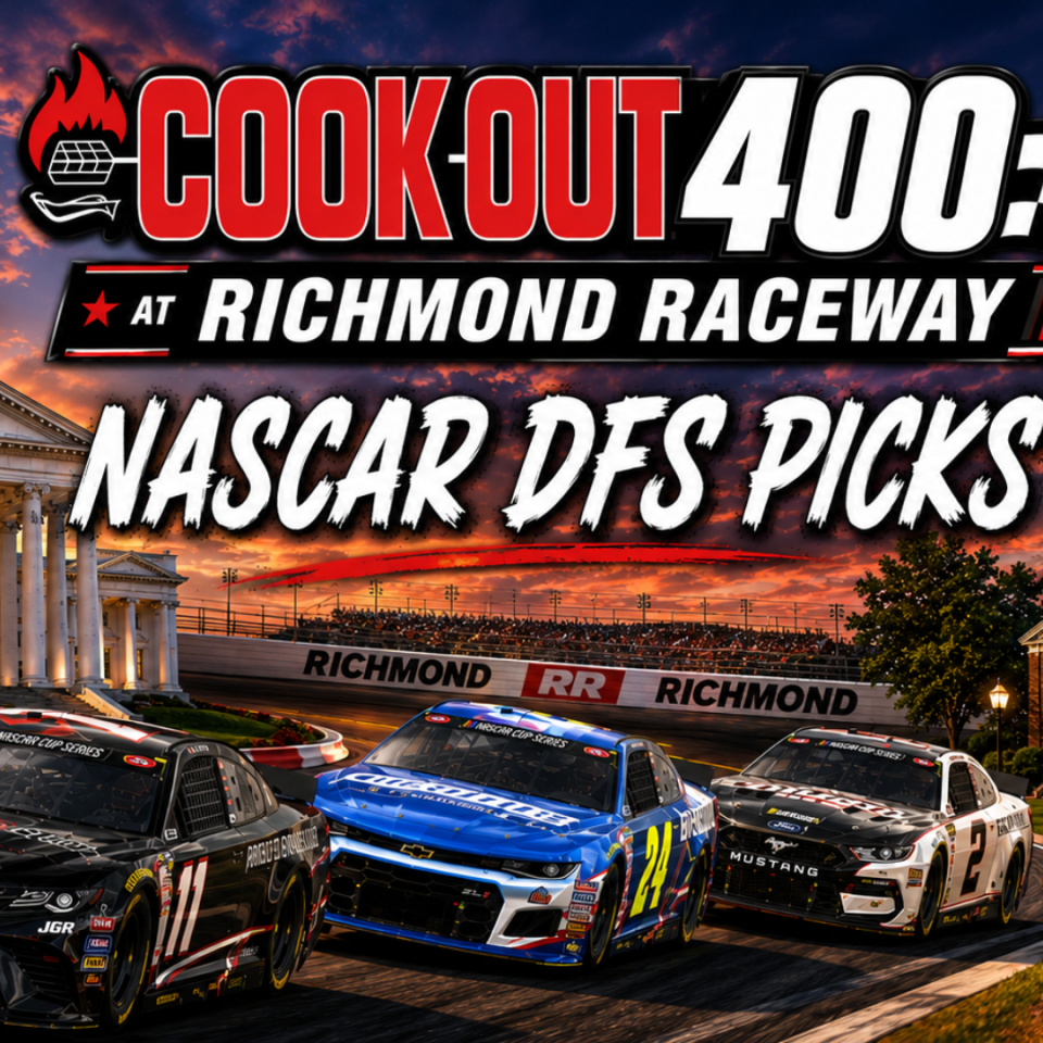 Cook Out 400 DFS Picks 2026 I NASCAR Gambling Podcast (Ep. 850)