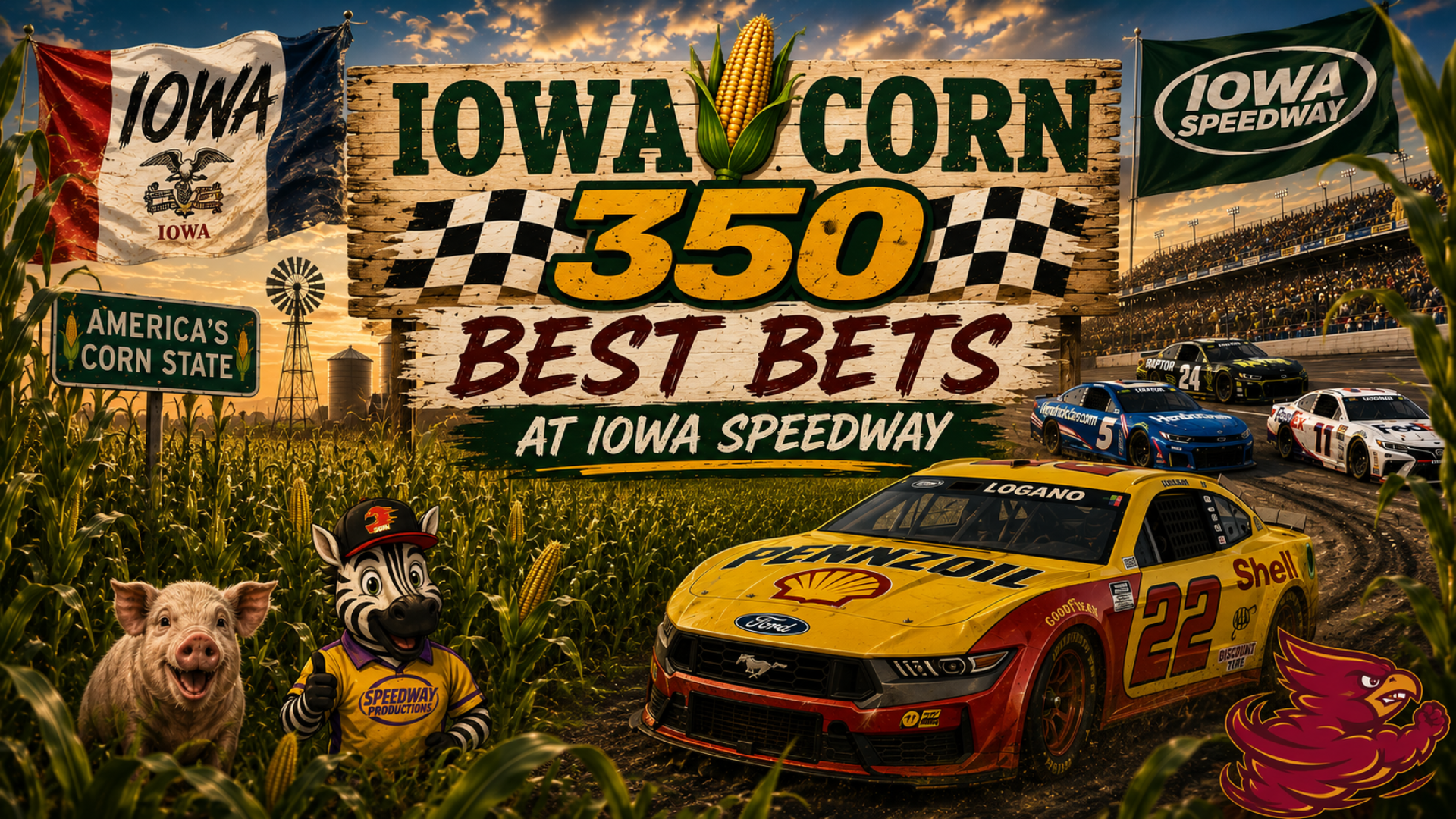 Iowa Corn 350 Betting Picks 2026 I NASCAR Gambling Podcast (Ep. 844) Iowa Corn 350 Betting Picks 2026 I NASCAR Gambling Podcast (Ep. 844)