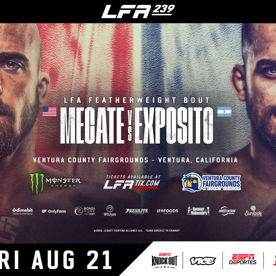 LFA 239 is our regional show of record this week. Come check out regional mma to make some picks, predictions & bet