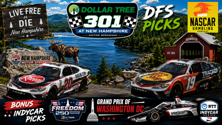 Dollar Tree 301 DFS Picks 2026 I NASCAR Gambling Podcast (Ep. 854)