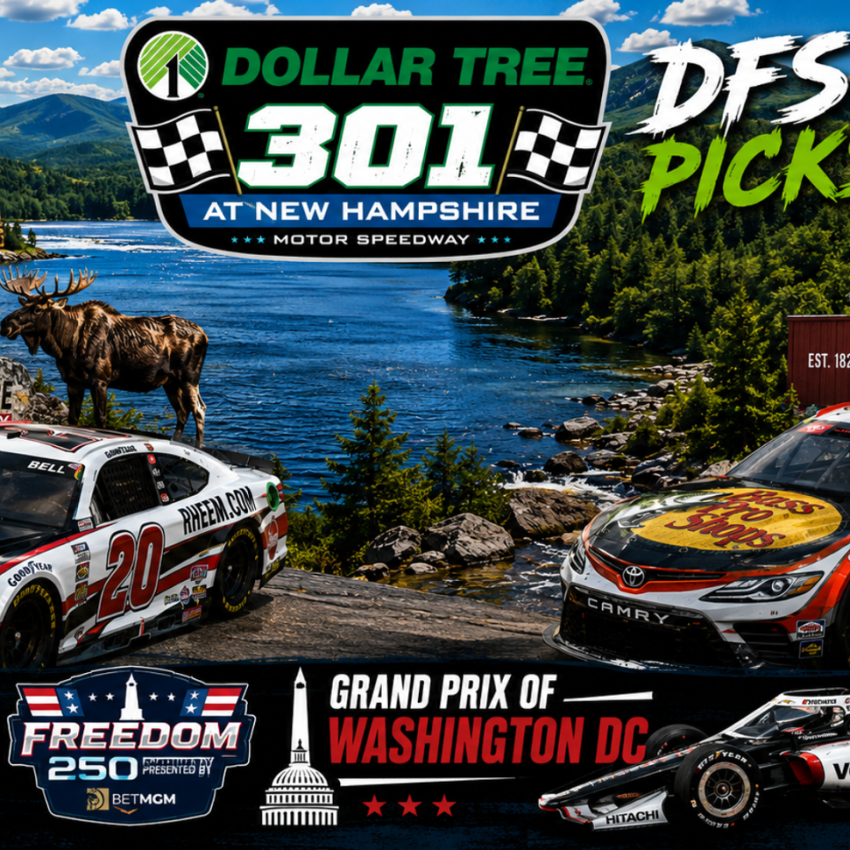 Dollar Tree 301 DFS Picks 2026 I NASCAR Gambling Podcast (Ep. 854)