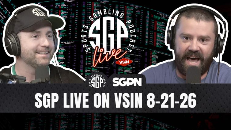 Sports Gambling Podcast LIVE on VSIN-8-21-26