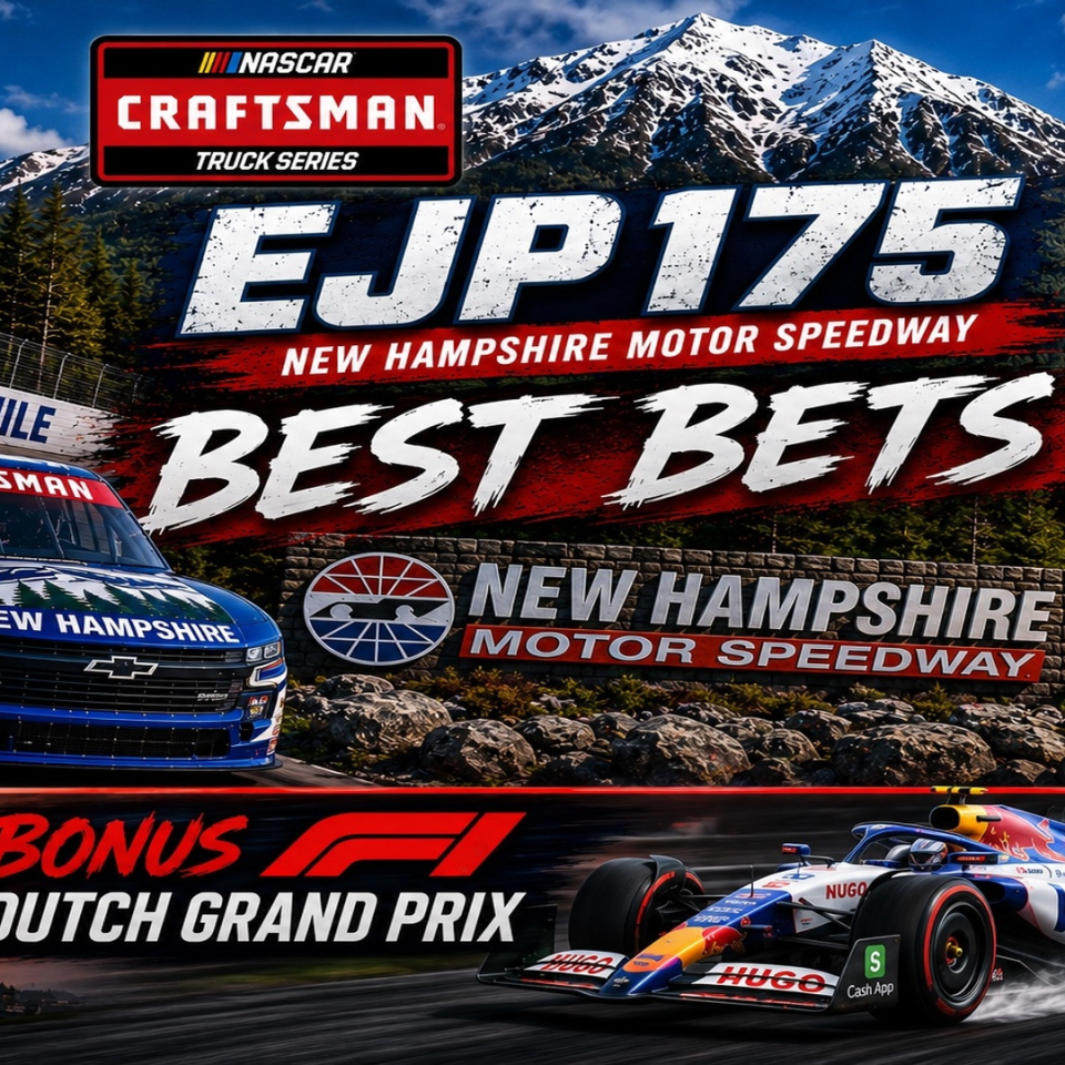 Team EJP 175 Betting Picks 2026 I NASCAR Gambling Podcast (Ep. 853)