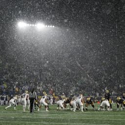 Navy vs Notre Dame | college football weather