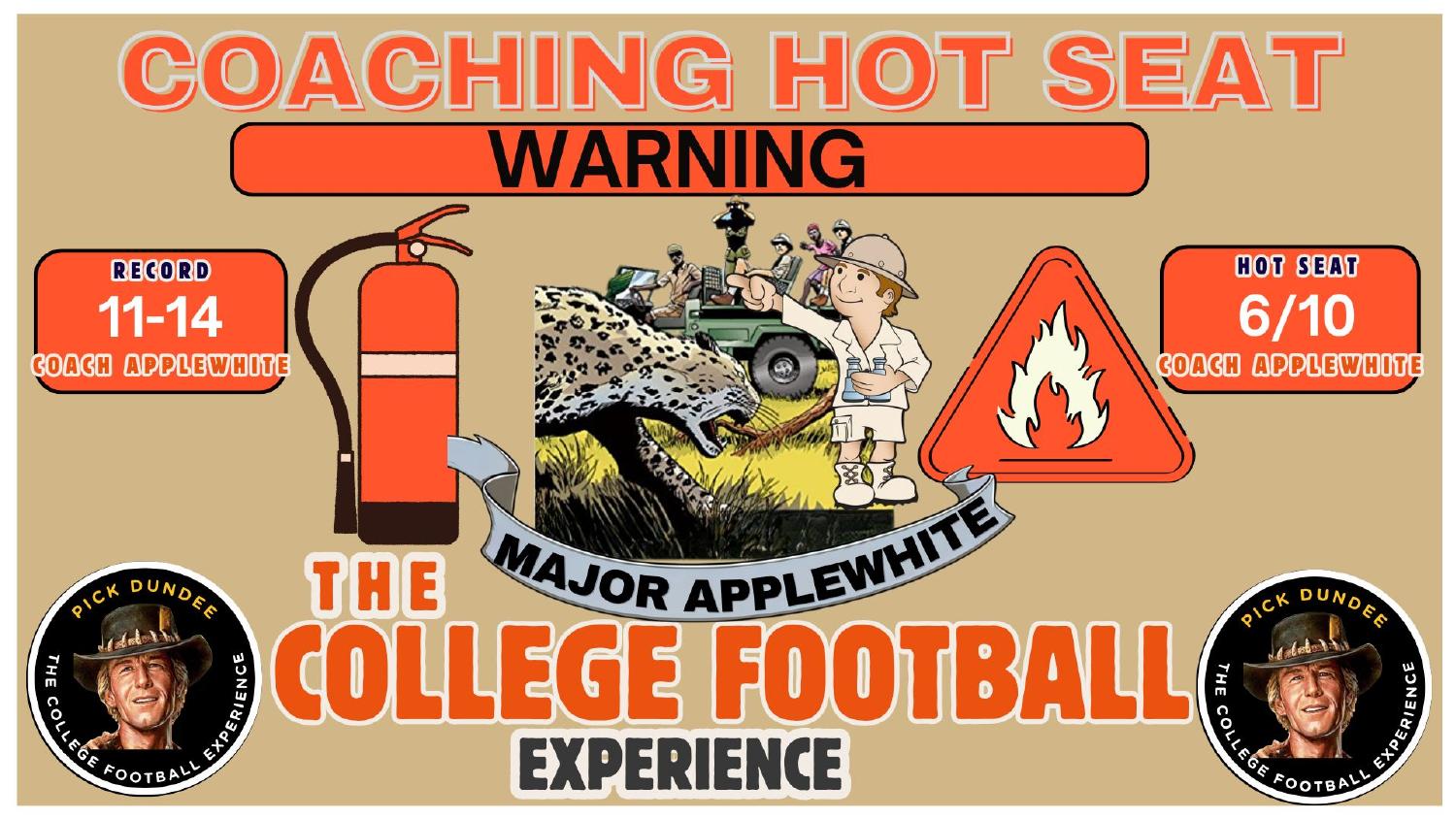 Major Applewhite South Alabama Coaching Hot Seat Major Applewhite South Alabama coaching hot seat rating 6 out of 10 on an 11-14 record in Mobile