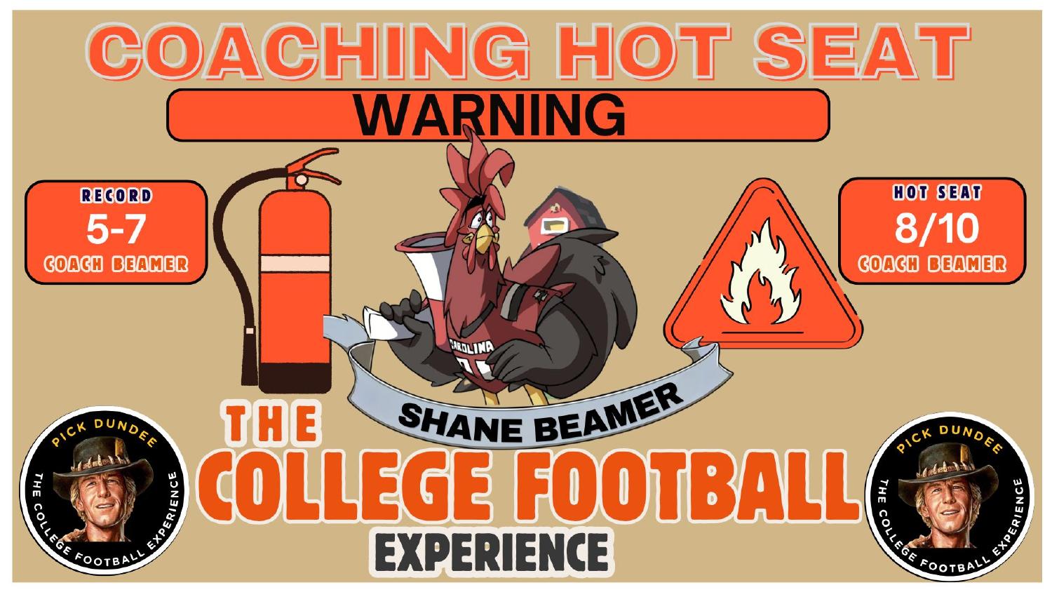 Shane Beamer South Carolina Coaching Hot Seat Shane Beamer South Carolina coaching hot seat rating 8 out of 10 entering the 2026 season