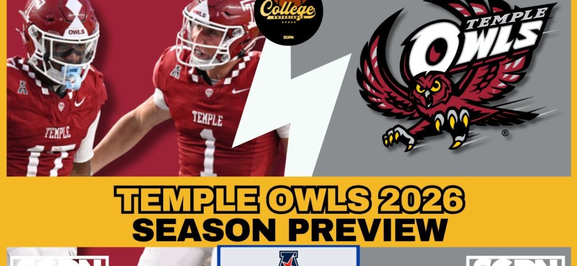 Temple 2026 preview and American Conference win total breakdown