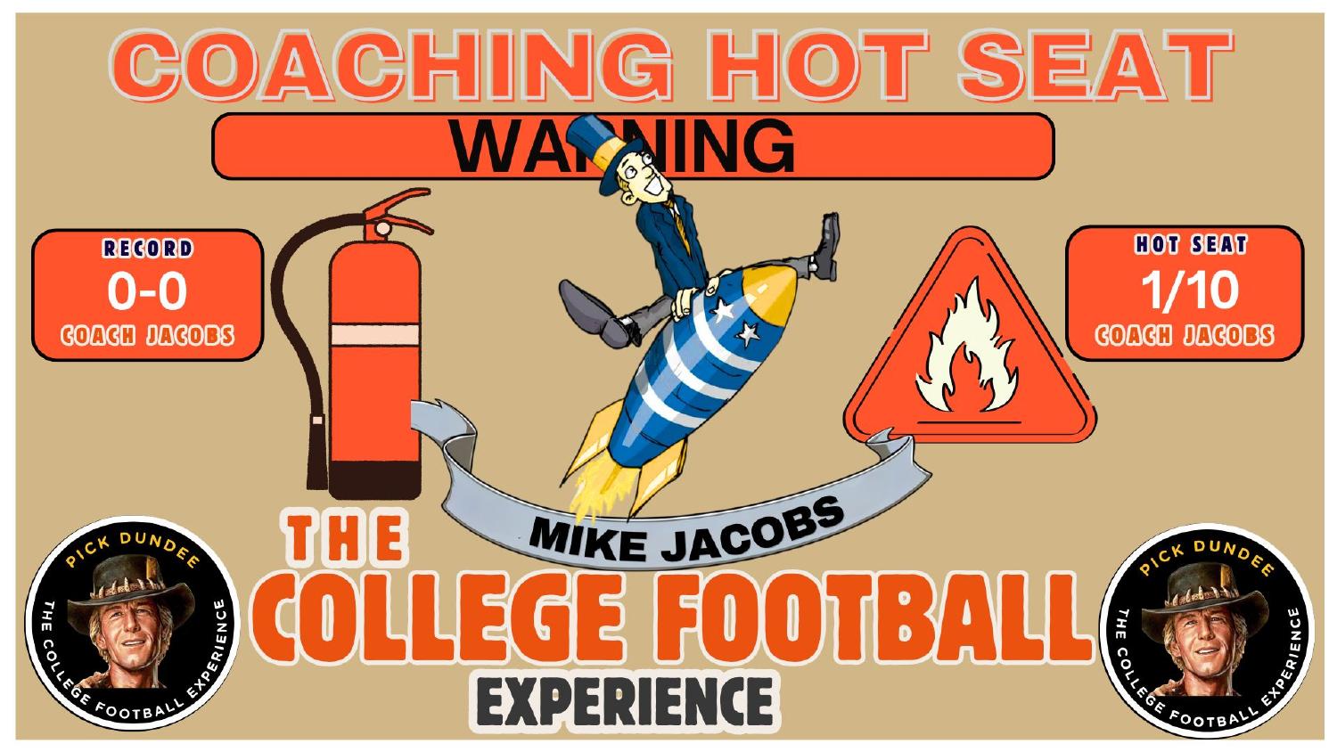 Mike Jacobs Toledo Coaching Hot Seat Toledo 2026 preview coaching hot seat for new head coach Mike Jacobs rated 1 out of 10