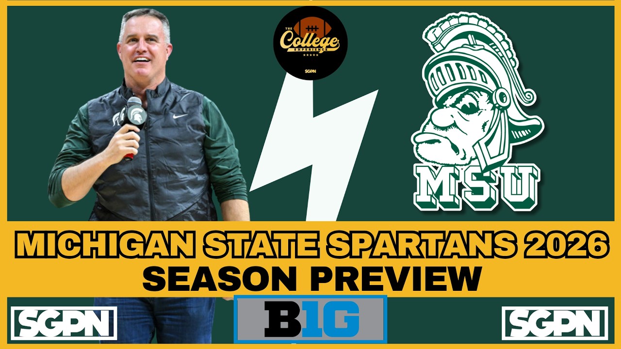 Michigan State Spartans 2026 preview and Big Ten win total breakdown