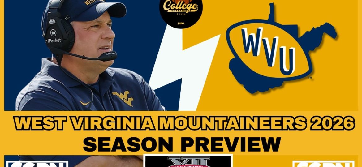 West Virginia Mountaineers 2026 preview and Big 12 win total breakdown