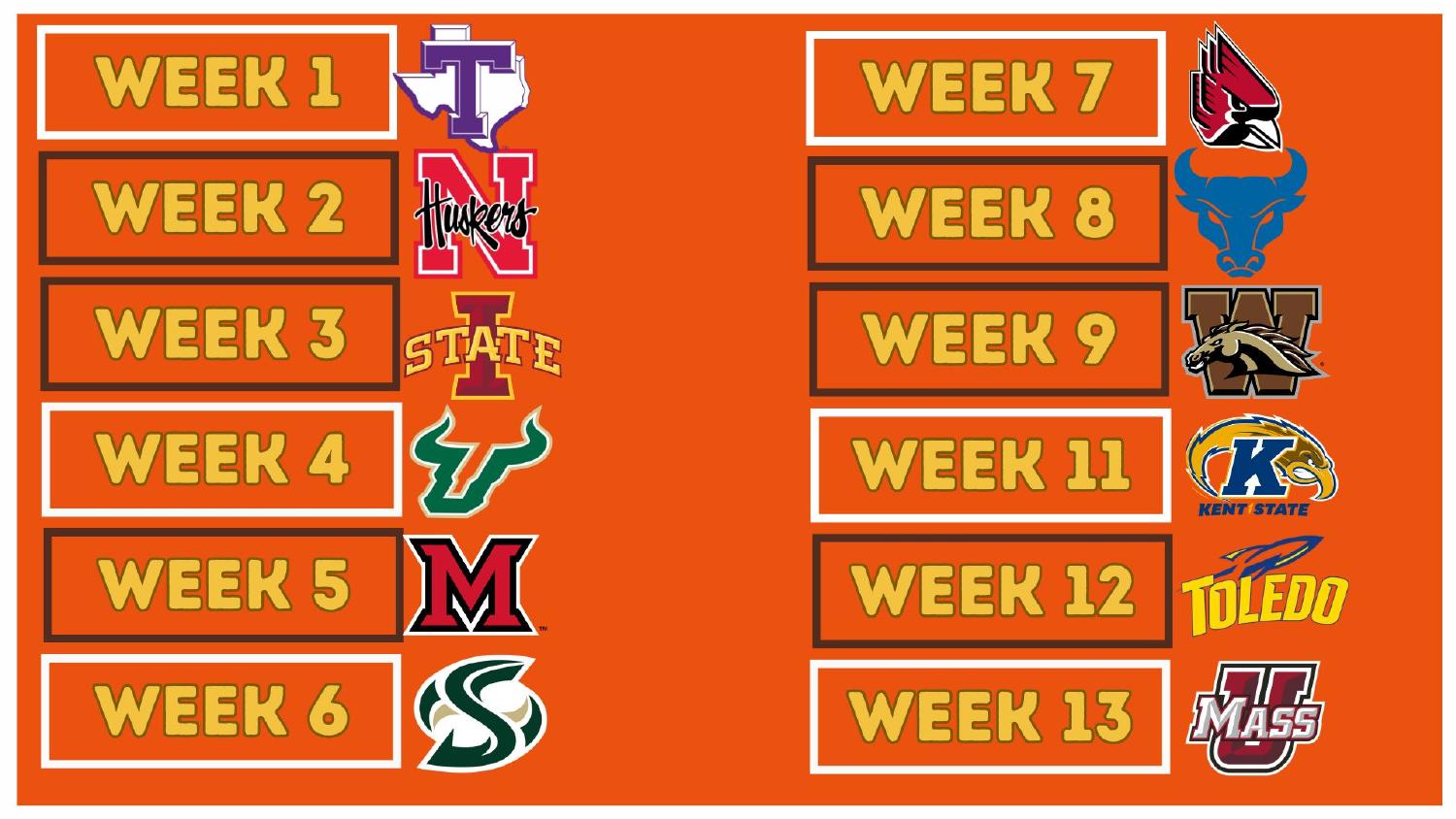Bowling Green Falcons 2026 Schedule Bowling Green Falcons 2026 MAC schedule week by week breakdown