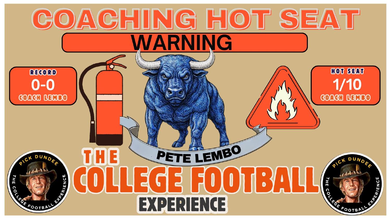 Buffalo Bulls 2026 preview of Pete Lembo coaching hot seat rated 1 out of 10 in the MAC