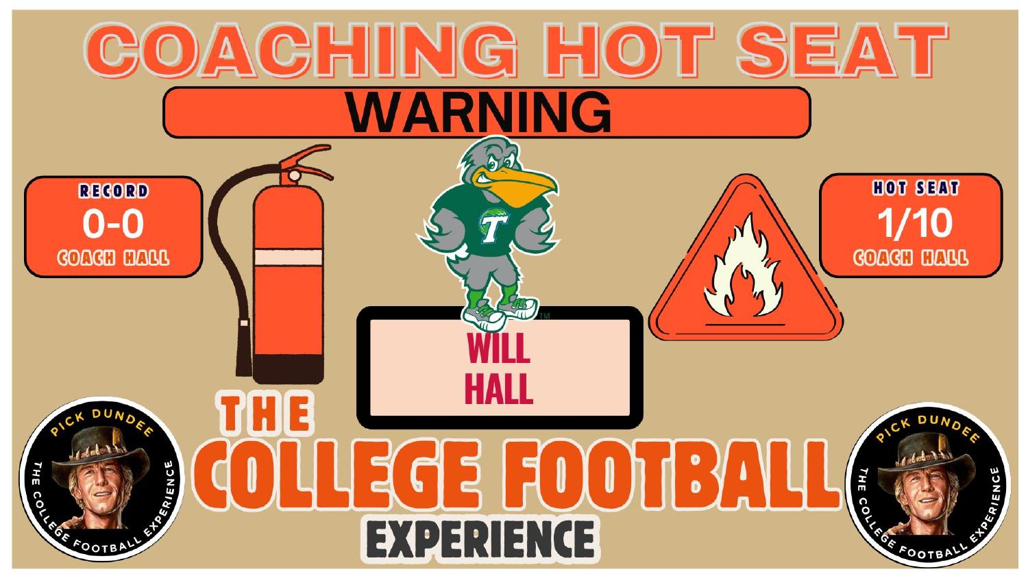 Will Hall Tulane Coaching Hot Seat Will Hall Tulane Green Wave coaching hot seat rating 1 out of 10 entering 2026