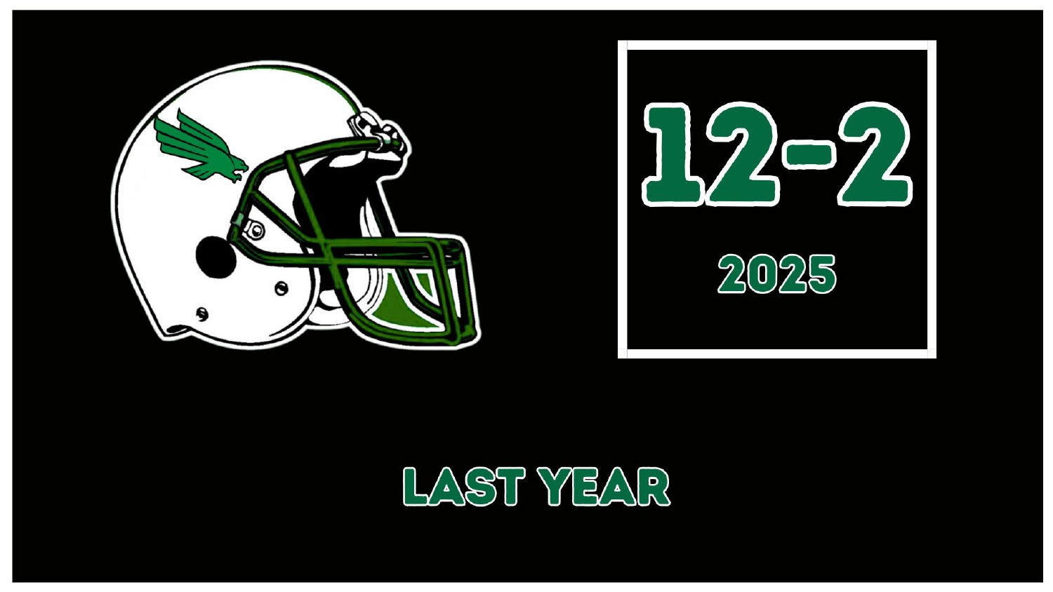 North Texas Mean Green 2025 Record North Texas Mean Green 2025 season record 12-2 under former head coach Eric Morris