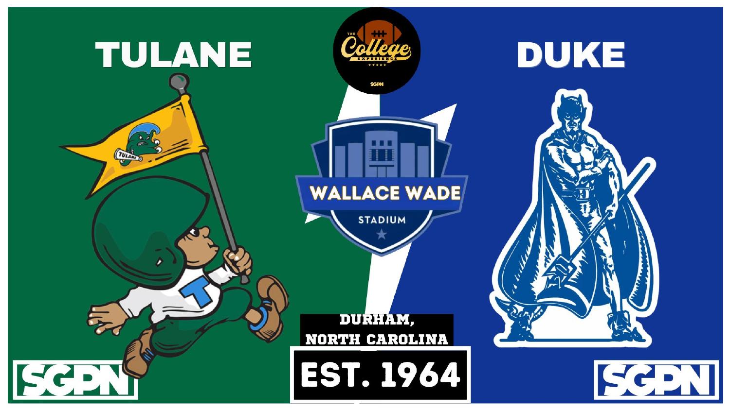 Duke Blue Devils 2026 ACC schedule opener at Wallace Wade Stadium against Tulane