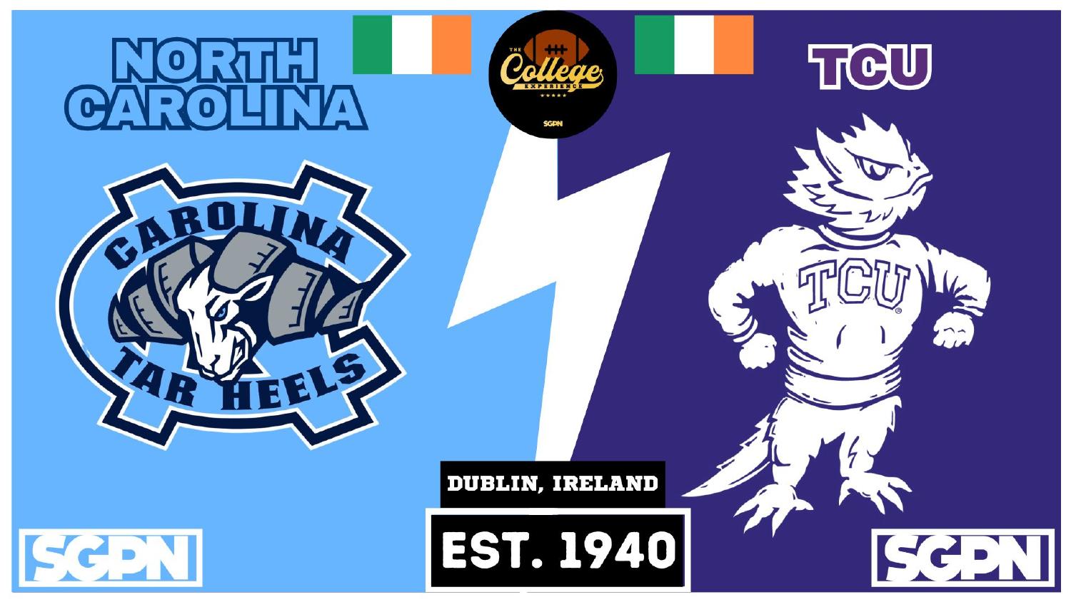 North Carolina Tar Heels 2026 Schedule North Carolina Tar Heels 2026 ACC schedule opening against TCU in Dublin Ireland