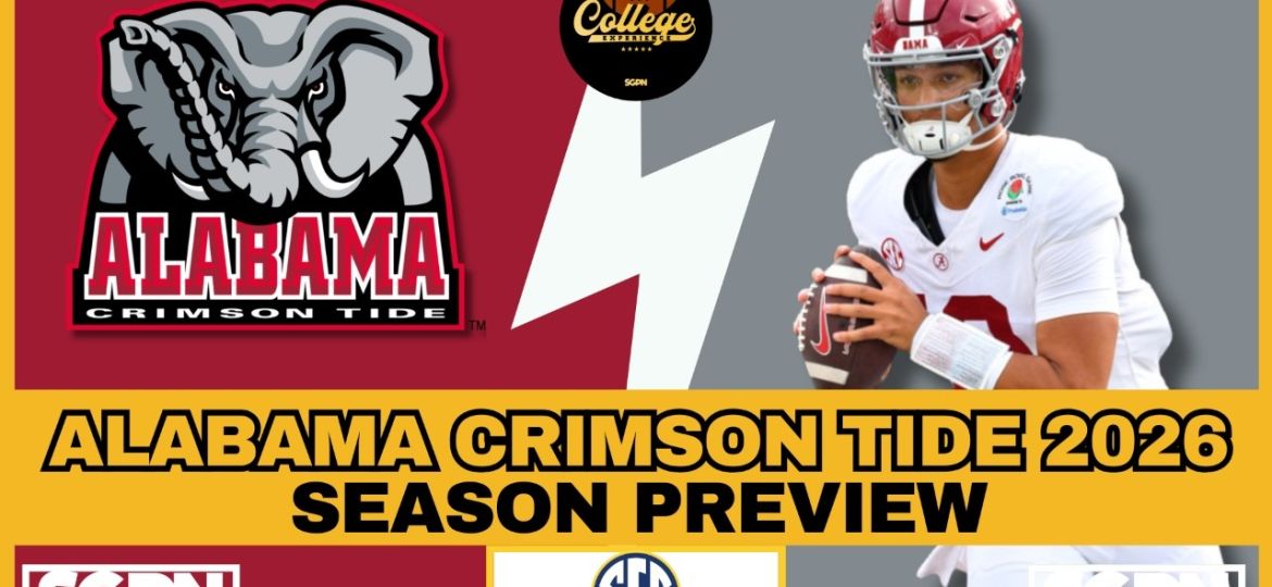Alabama Crimson Tide 2026 preview and SEC win total breakdown