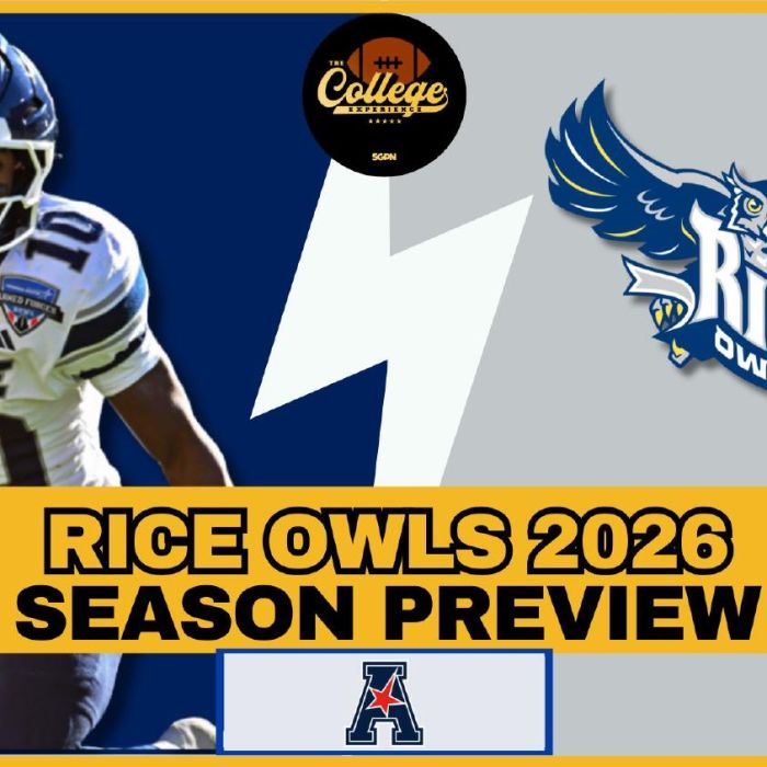 Rice Owls 2026 season preview and American Athletic Conference win total breakdown