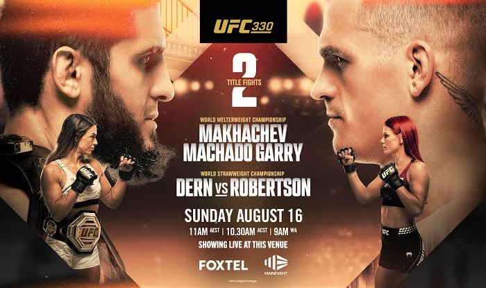 MMA Main Card Pick of the Week: UFC 330
