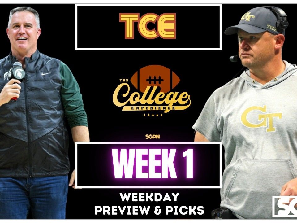 college football week 1 predictions podcast