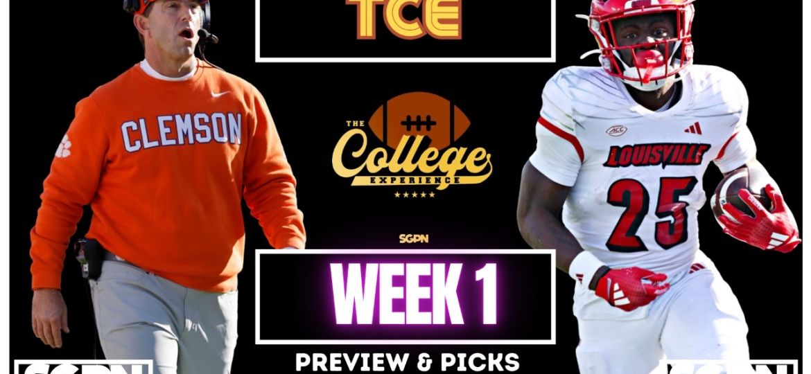 college football week 1 picks podcast