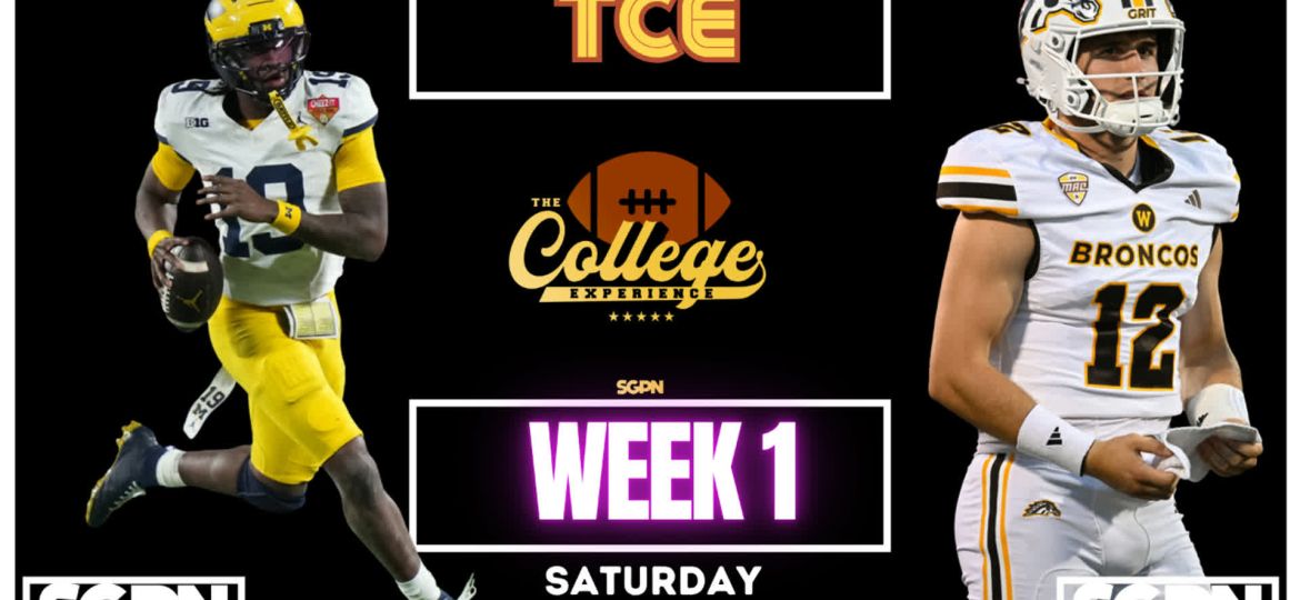 college football week 1 reaction podcast