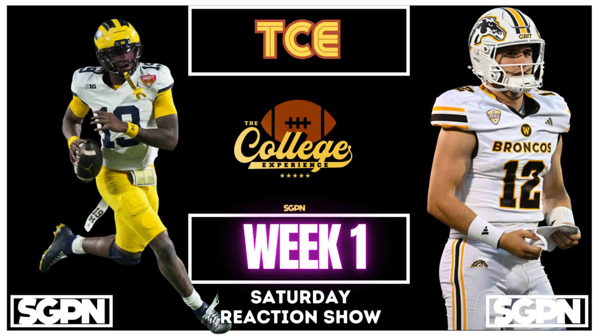 college football week 1 reaction podcast