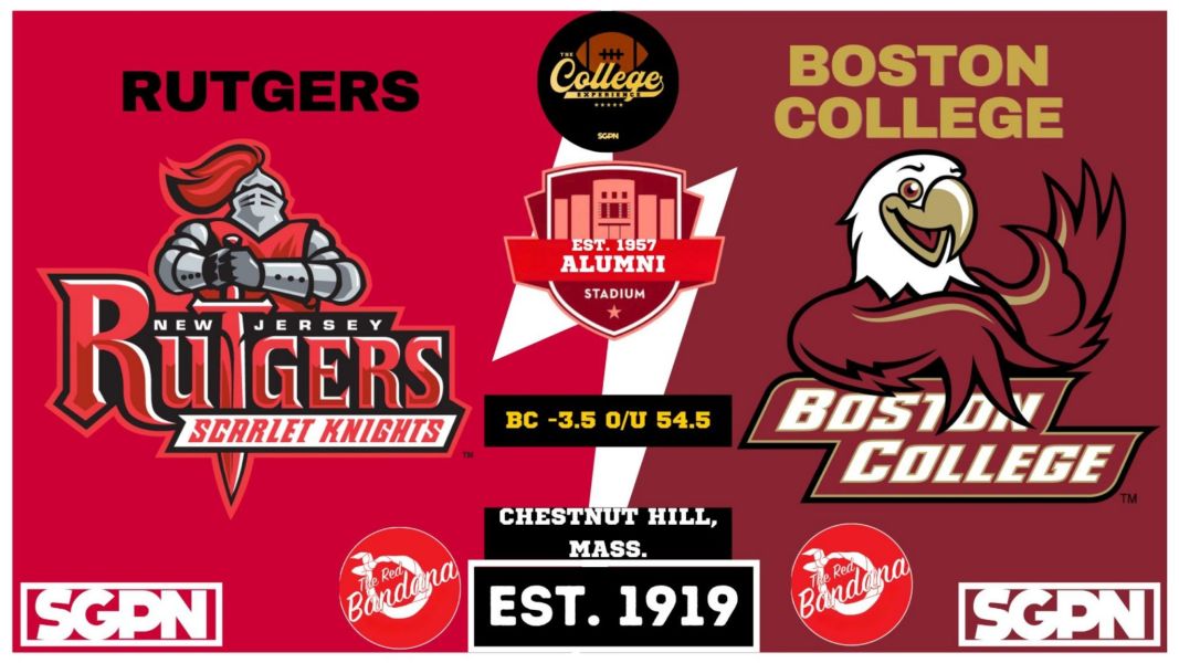 Rutgers vs Boston College Prediction & Picks: College Football Week 2