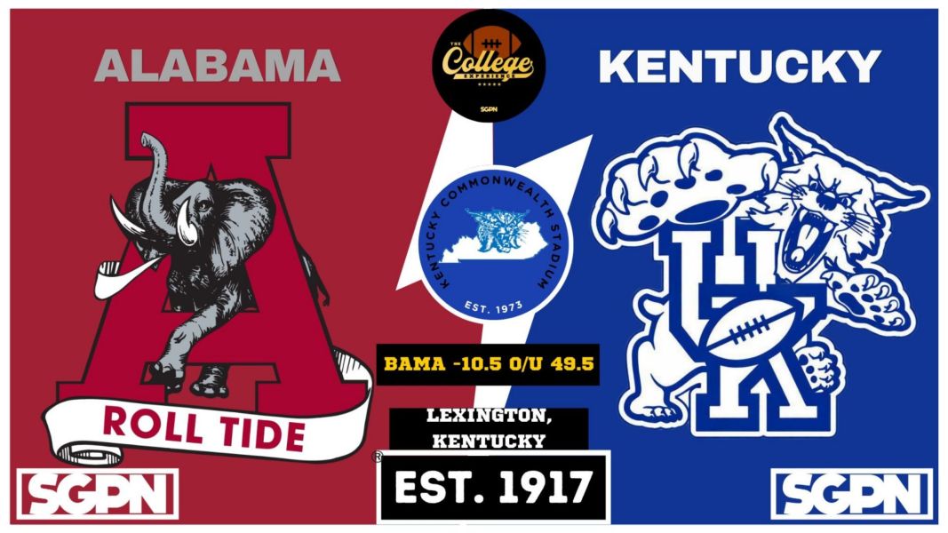 Alabama vs Kentucky Prediction & Picks: College Football Week 2