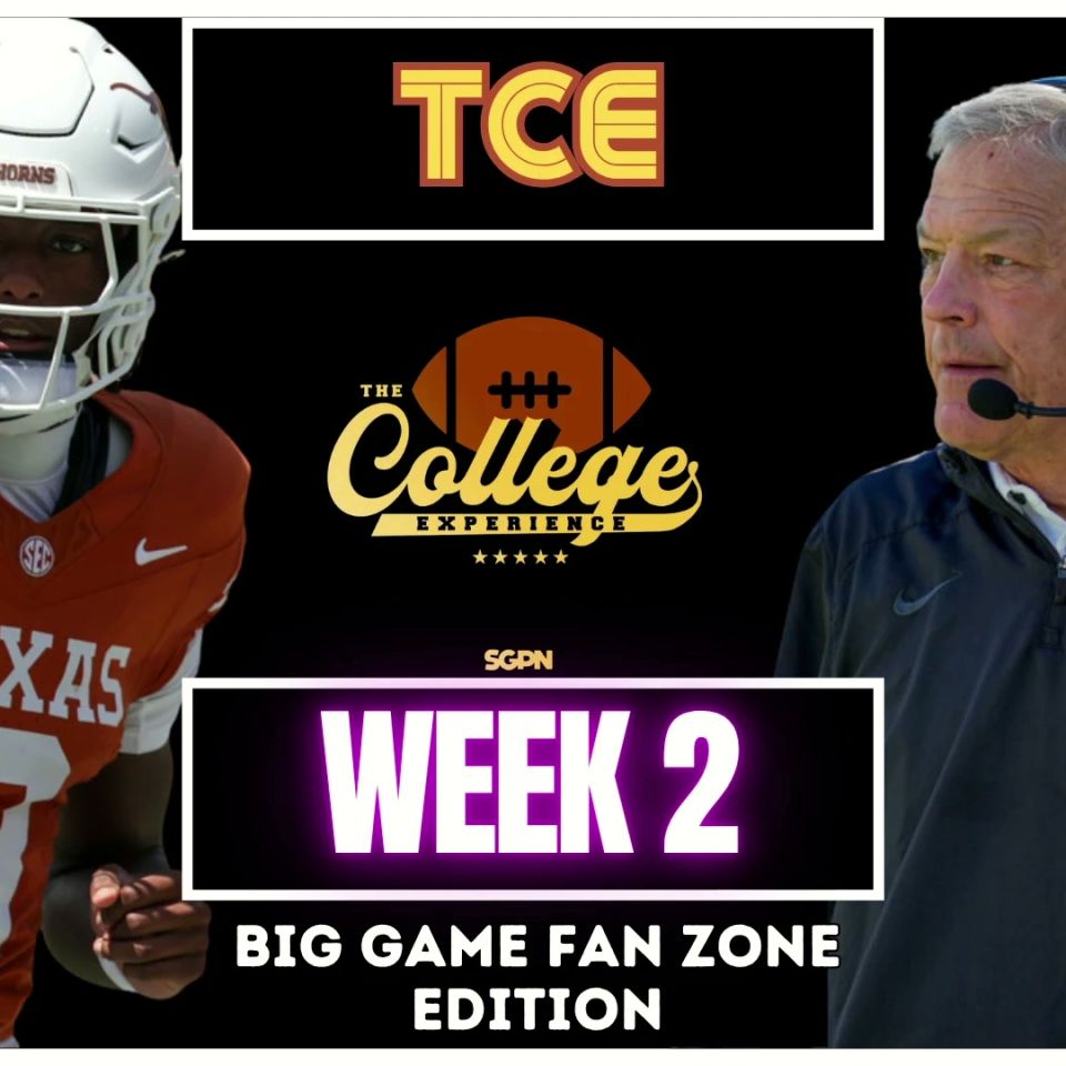 college football week 2 big game fan zone podcast