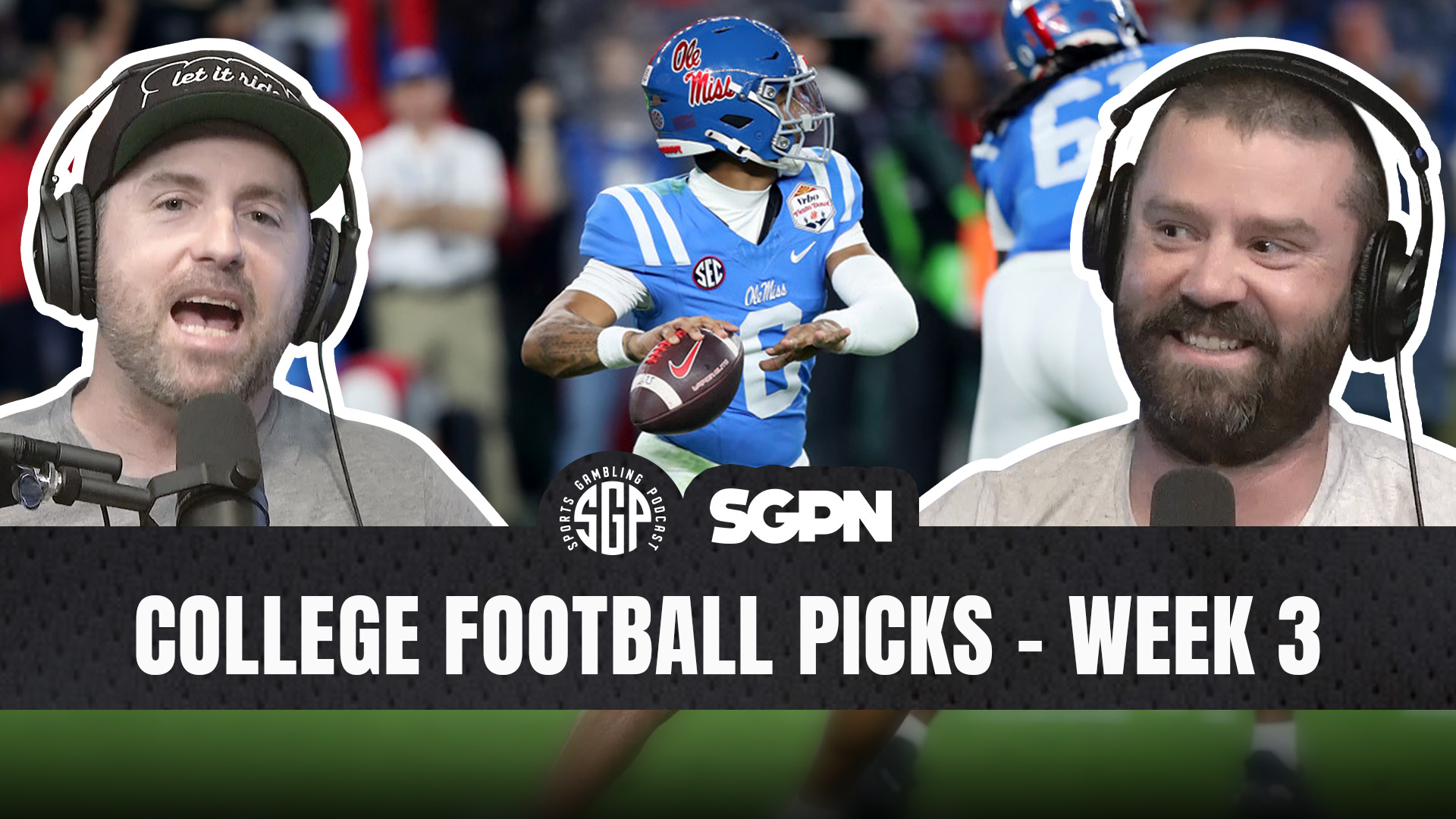 college football week 3 picks podcast