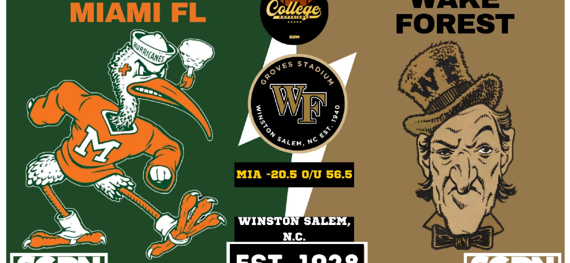 Miami (FL) vs Wake Forest Prediction & Picks: College Football Week 3
